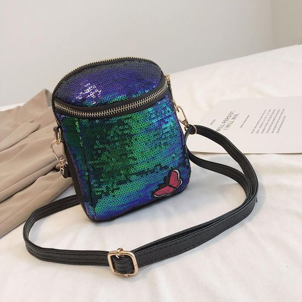 

puimentiua fashion leather sequins female messenger bag small ladie's crossbody cluth bags women shoulder bag bolsa feminina