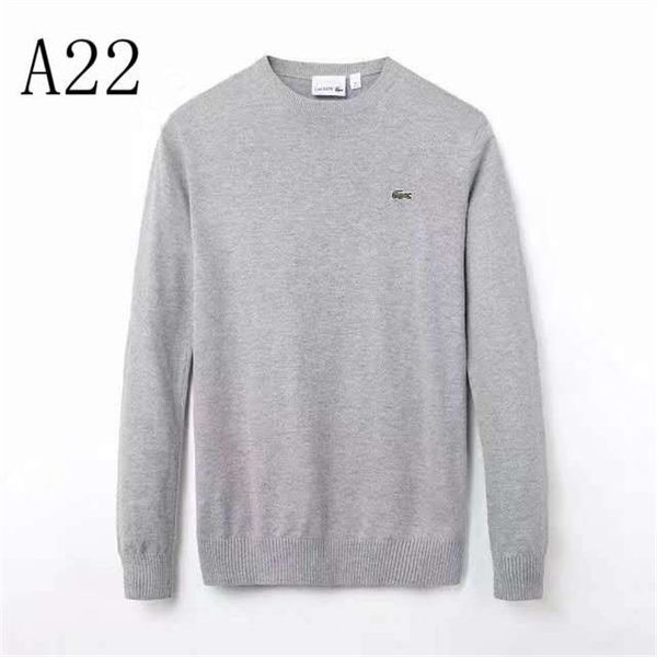 

2020 new brand men's women's sweater knit cotton sweater pullover sweater designers 02, White;black
