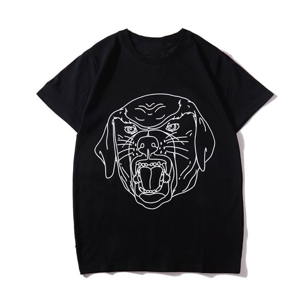 

luxury summer t shirt fashion animal print mens designer t shirt short sleeves men women casual tees, White;black