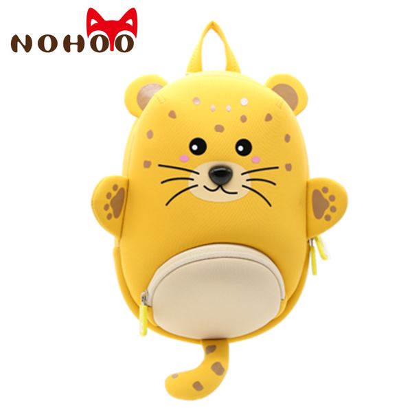 

nohoo children kids bag cartoon 3d mochila infantil school bag trolley backpacks neoprene kids backpack boys girls schooltas