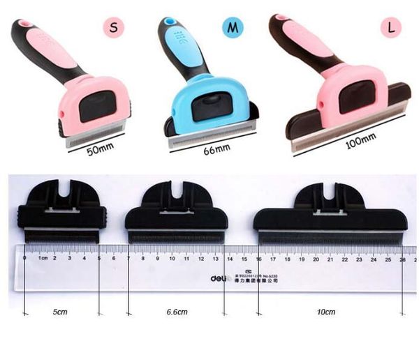 

pet combs dog hair remover cat brush grooming tools detachable clipper attachment pet trimmer combs for cat pet supply furmins quality