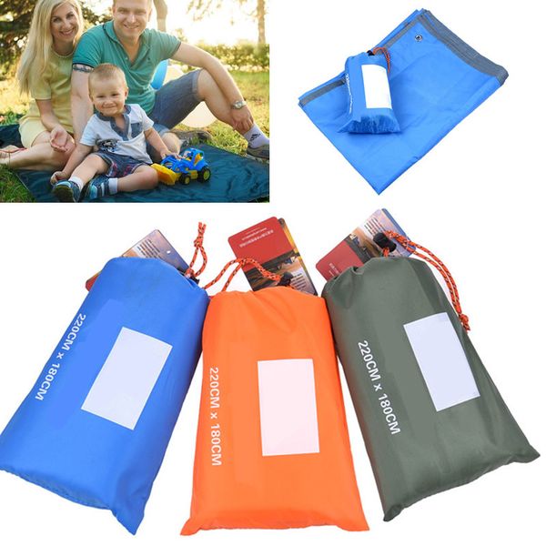 

shade canopy durable practical 3 color oxford cloth camping mat outdoors multifunction travel sturdy tent cloth