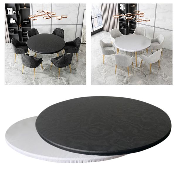 

2-pack table cloth round tablecloths tablecovers for dining / porker tables
