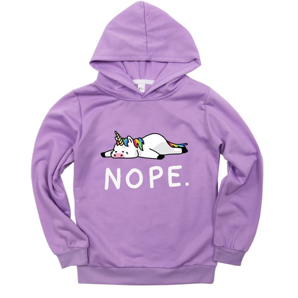 

2019 baby boy girl sweatshirt unicorn toddler hoodies kids spring autumn long sleeve pullover children gift moletom infantil, Black