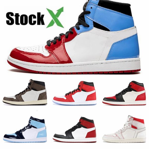 

shoes 2020 og jumpman designer womens fashion sneakers j1 1s jd 1 high basketball shoes white black red blue grey sale #220