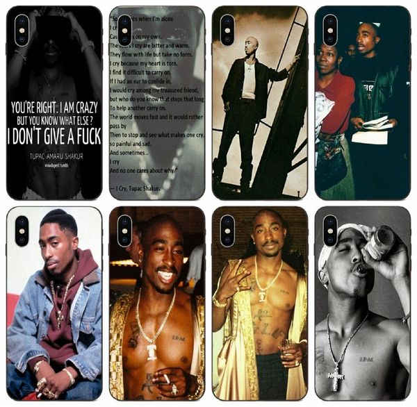 

[tongtrade] tupac shakur 2pac makaveli case for apple iphone 11 pro xs max 8s 7s 6s samsung a80 a8s a9 huawei nova 5t motorola moto g2 case