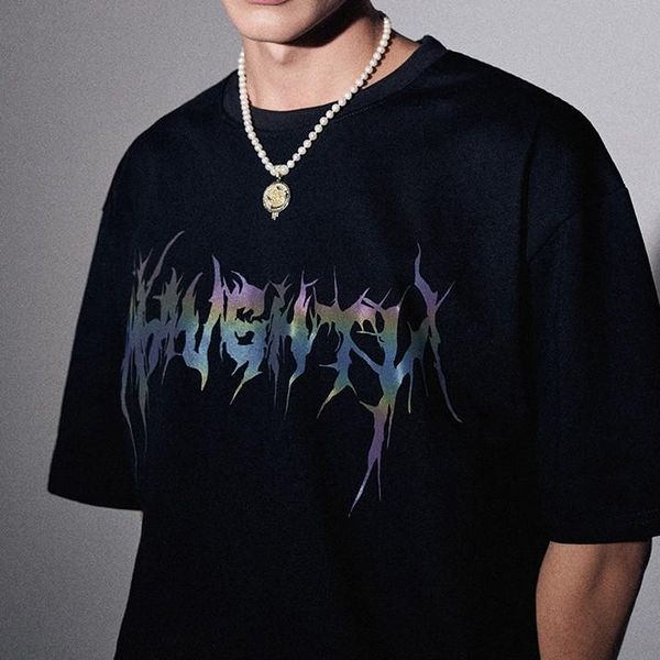 

3m black 2020ss t-shirt men women t-shirts hip hop 1 tee, White;black