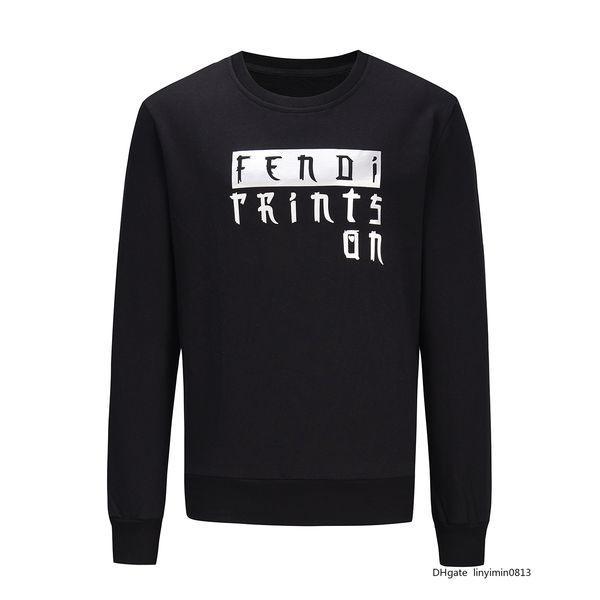 

roma mens дизайнер толстовка пуловер печататься мужчины женщины свитер с длинным рукавом пуловер марка толстовки хип-хоп франция дизайнер од, Black