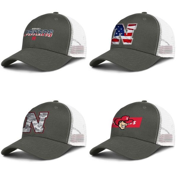 

nebraska cornhuskers баскетбольные красный логотип армии-зеленый мужской и женщины дальнобойщик крышки стили бейсбол установлены hipster сет, Blue;gray