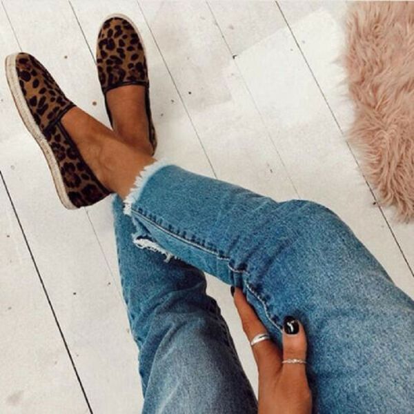 

womens flat slip on espadrilles ladies torridity casual plimsolls shoes sneakers women ballet loafers flats zapatos mujer, Black