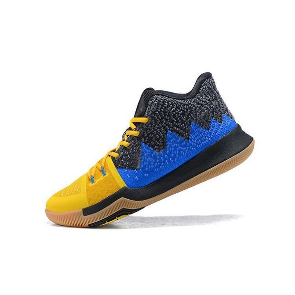 

2019 new mens kyrie irving 3 basketball shoes black white red grey green yellow floral blue gold sneakers boots tennis sport shoes for sale