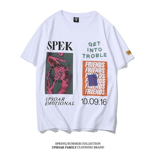 

designer t shirt for men & women new arrival fashion mens loose tees casual women letters print street style couple t-shirt size s-3xl
