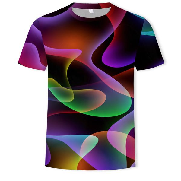 

mens designer 3dt shirt colorful ink-jet digital printing duan xiu, White;black