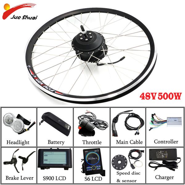 

electric bike conversion kit 48v 500w kit electrico bicicleta battery bike motor electrico para bicicleta bici electrica