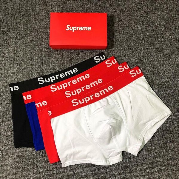 

mens luxury boxer casual brand underpants 2019 new boxer new mens briefs underwear g8 supreme, Black;white