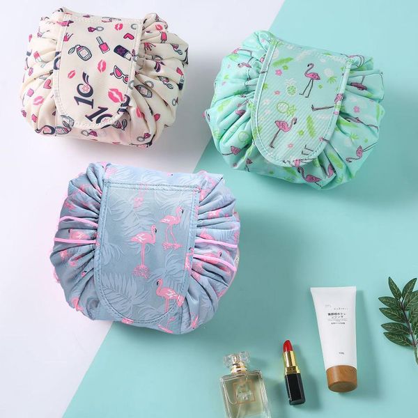 

banabanma cosmetic storage bag drawstring bag lazy makeup