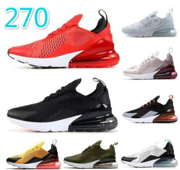 

2020 270 parra punch p blue men's and women's outdoor shoes triple white university red olive vol habanero 27c flair 270s, Black
