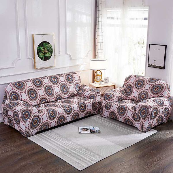

2020 mandala sofa cover stretch furniture covers elastic sofa covers for living room slipcover seat spandex couch 1-4 seate