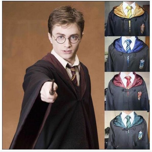 

harry potter robe cloak cape cosplay costume kids harry potter robe cloak gryffindor slytherin ravenclaw robe cloak wholesale afj661, Camo