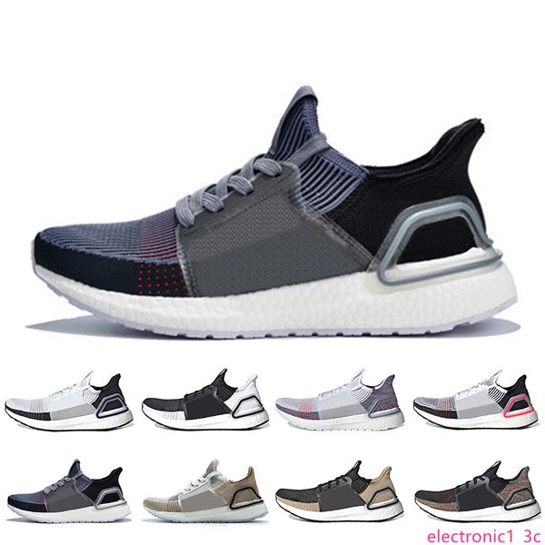

sale 2019 ultra 19 laser red refract oreo mens running shoes for men women ultra ub 5.0 raw sand-grey sports sneakers designer, Black;green
