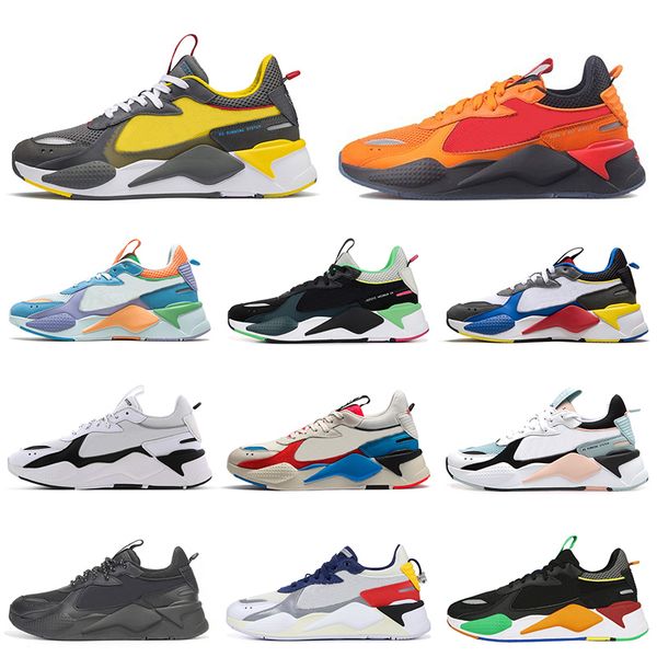 

top rs-x reinvention chaussures мужчины женщины повседневная обувь тройной черный шмель фиолетовый бег тренер спорт кроссовки размер 36-45