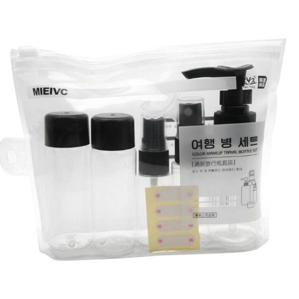 

travel refillable bottles travel portable packaging bottle environmental pressure bottle spray dropship 2m0726