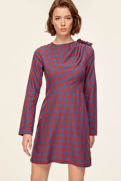 

Trendyol Dress with multi Color Ruffle detail TCLAW19EH0202