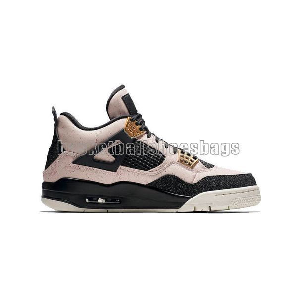 

factory outlet 4s series basketball shoes with original box pink gold men basketball shoes jumpmen sport sneakers 1