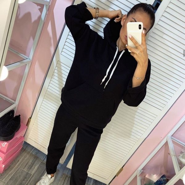 

2019 women's sportswear two piece set2019 women's sports two piece set, Gray