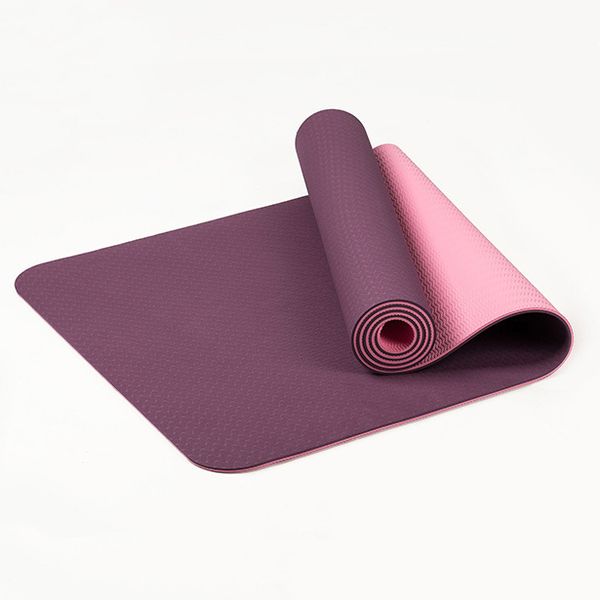 

tpe ultralight travel yoga towel mat and pilates mat 183*63cm fine fiber non-skid for yoga pilates or high sweat exercise