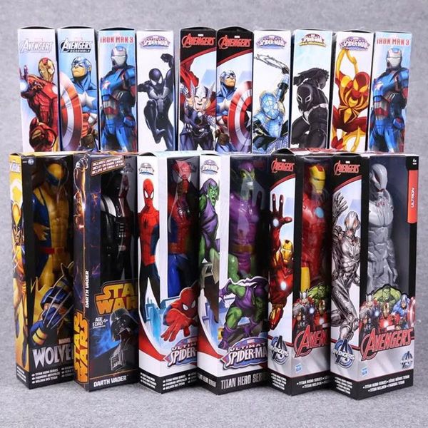 

new marvel the avengers venom captain america iron man pvc action figure collectible model toy for kids children's toys