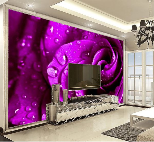 

дешевые 3d обои красивые розы красиво размещены цифровая печать hd декоративные обои красивые обои