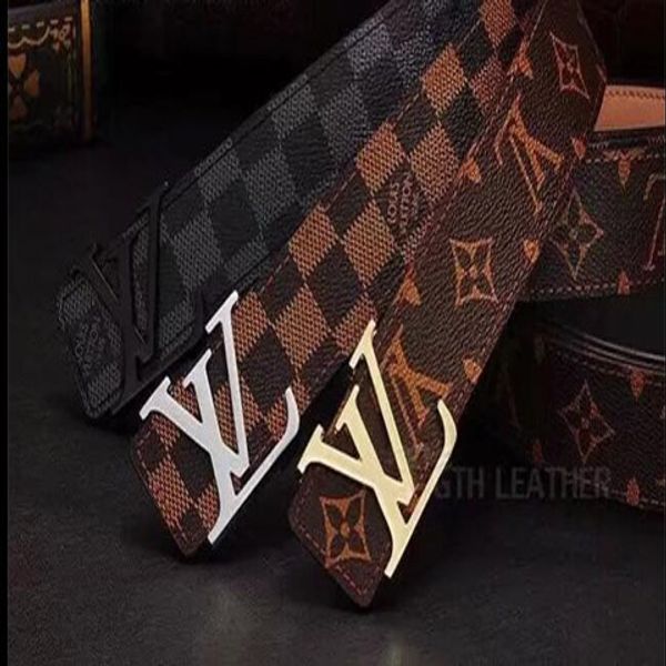 

new louιs vuιtton mens high end belt quality belt ladies belt, Black;brown