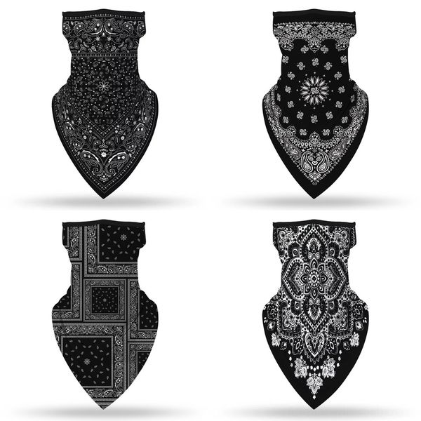 

fppqw cotton face maskswashable and reusable facemask skull print scarf cloth masks forprotection bylima breathable, Black