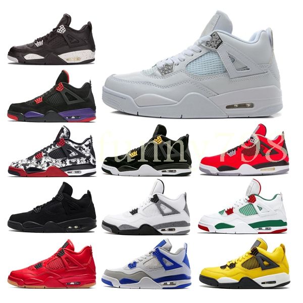 

2019 4 og mens basketball shoes designer 4s baskets trainers travis scotts fashion sneakers chaussures