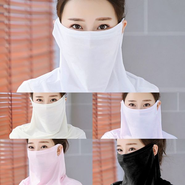 

sva7x multiple headband printed seamless bandana scarf multifunctional styles face mask tube ring scarf men women, Black