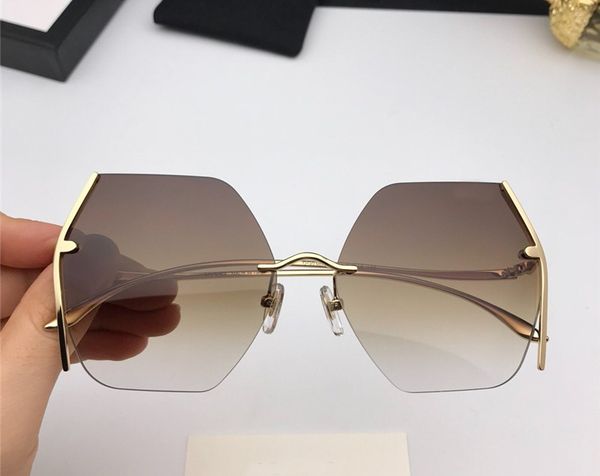 

women man square sunglasses clear glitter frame grey fashion sunglasses for new with box numgg190124-10, White;black