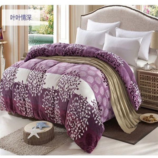 

dandelion fleece duvet cover/comfortable flower print quilt cover/winter 150*200cm 180*200cm 200*230cm stripe bedding bag