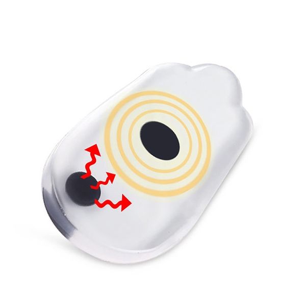 

inward and outward magnets correct heel pad ortcs x/o-type legs corrector gel pillow for heel orthopedic insoles shoes pad beach shoes