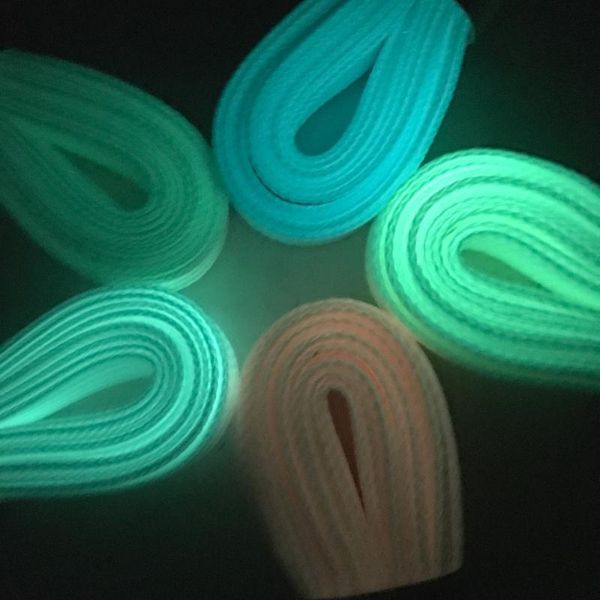 

new products new80-140cm a pair of sports shoes children's luminous toys polyester neon color luminous lace toy gift