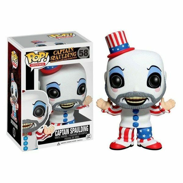 

good funko pop captain spaulding action figure anime model pvc collection toys for kids gift