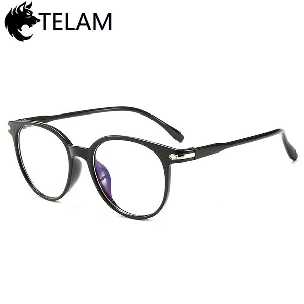 

women round glasses frames men optical spectacle frame transparent glasses retro black women frame computer game
