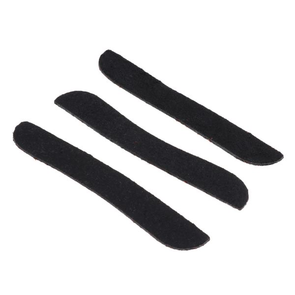 

3 pieces celluloid cow pu leather erhu corner piece erhu instrument protectors