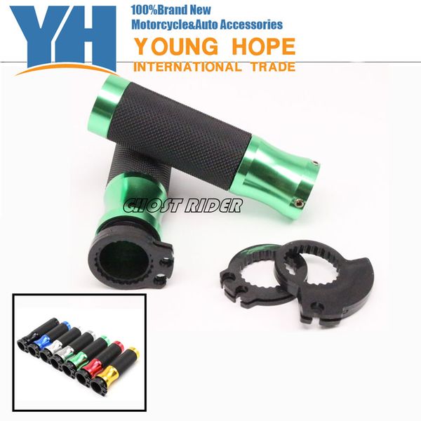 

motorcycle street & racing 22mm handle bar grips universial 7/8 " handlebar fits for er-6n er-6f ninja250 ninja300 z300 z250 z12
