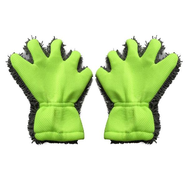 

мягкая микрофибра автомойка mihousehold полировка окна 5 пальцев кухня экстерьер двусторонняя чистка перчатки пыль удалить