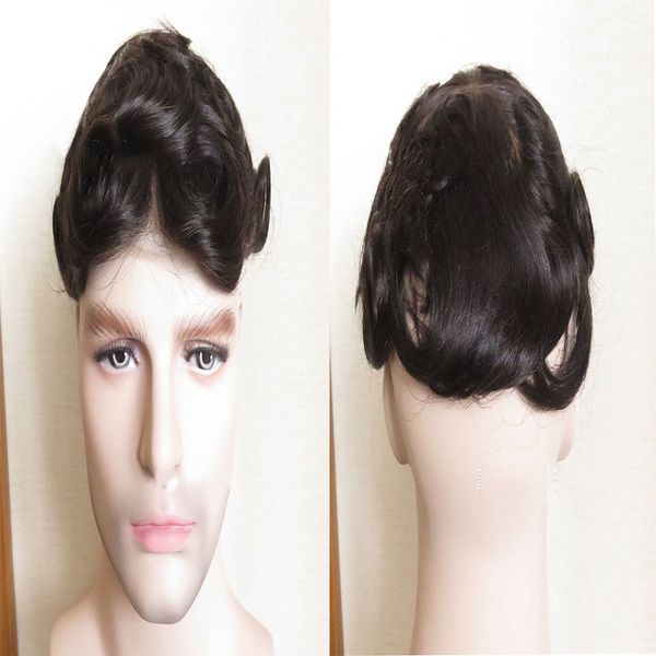 The Latest Discount Men S Black Wig Specially Tailored For Men