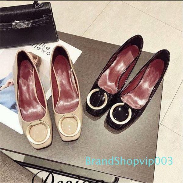 

new womens luxury designer flat shoes rivet embroidered single material imported sheepskin comfortable light weight shoes for women n720, Black