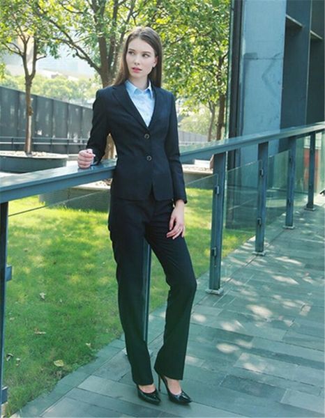 

custom made winter slim work wear elegant women fashion formal set plus size office business suit, White;black