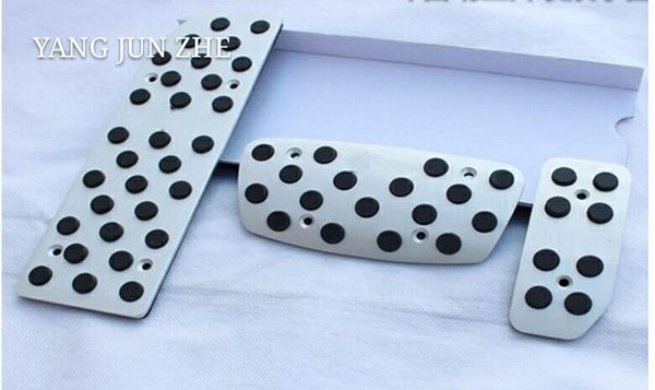 

for tiggo 5 2014 2015 2016 car aluminium alloy foot gas/petrol/oil inner brake rest lamp frame pedal mt