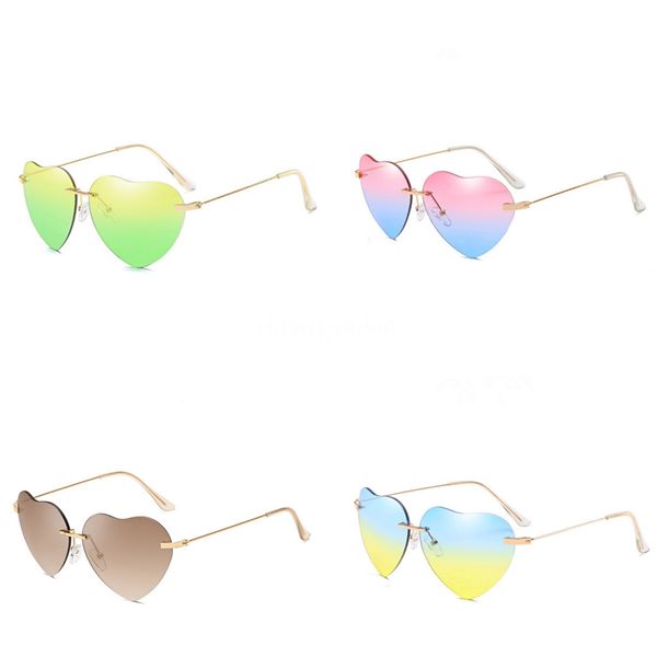 

the black heart-shaped sunglasee goggles new glasses #64458, White;black